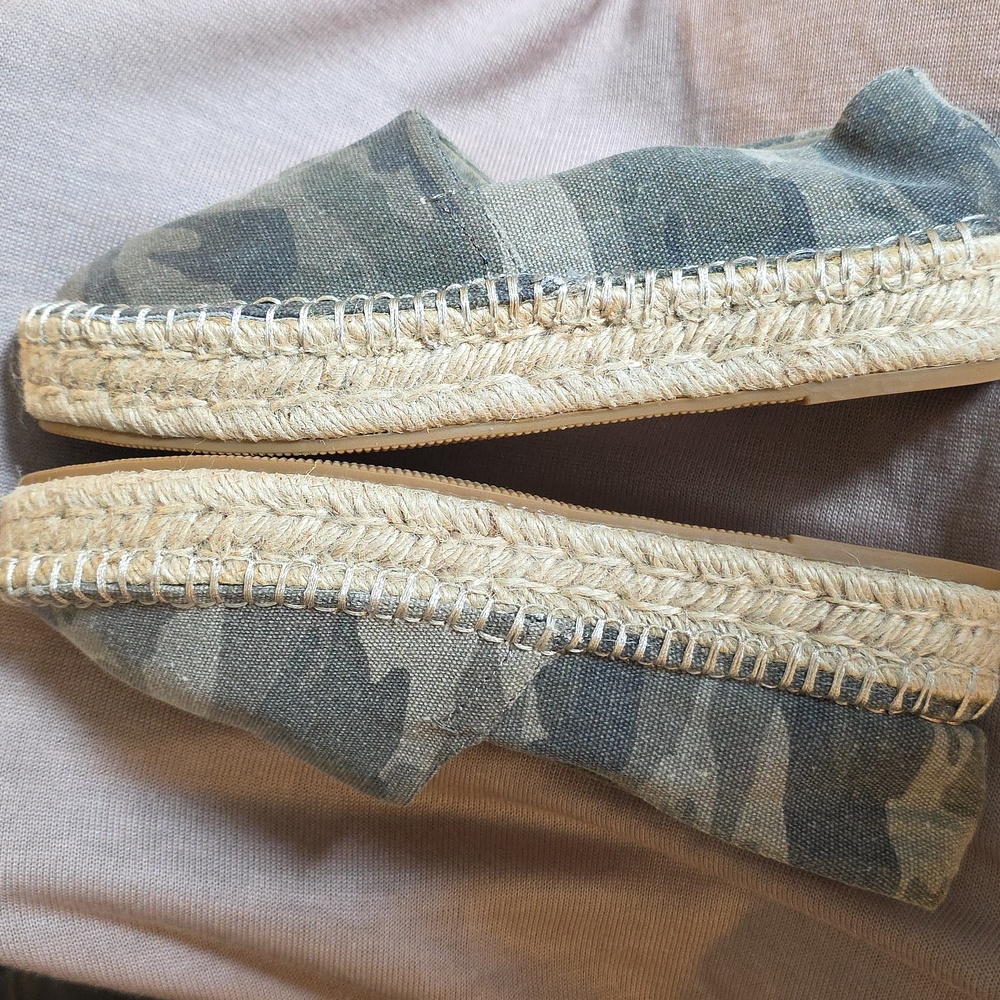 Splendid Gray Camouflage Espadrilles - Picture 4 of 7